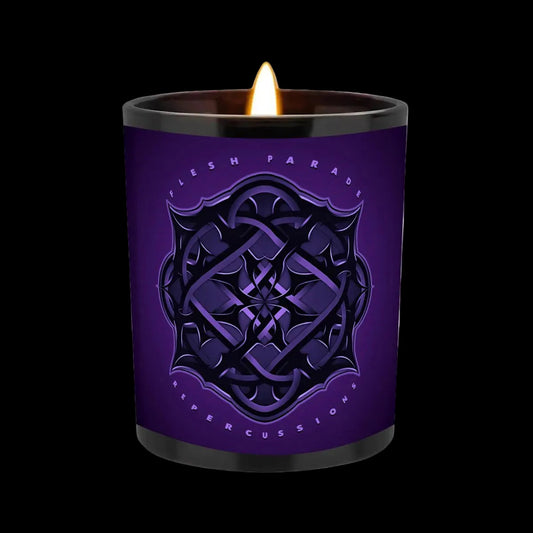 Flesh Parade "Repercussions" Lavender Karma Scented Candle Mainstay Entertainment