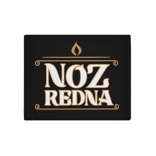 Noz Redna Candle Logo PU Leather Folded Wallet