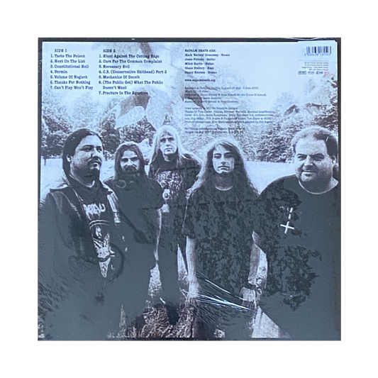 Napalm Death "Enemy Of The Music Business" Yellow Vinyl