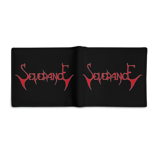 Severance Logo PU Leather Folded Wallet