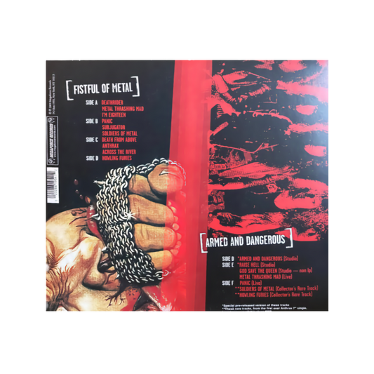 Anthrax "Fistful Of Metal / Armed & Dangerous 180g Vinyl