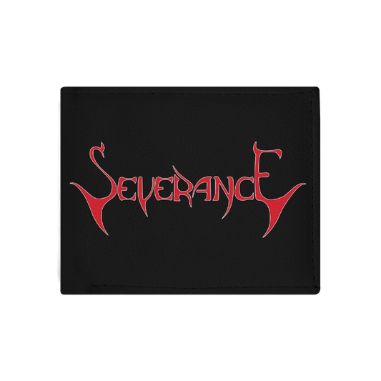 Severance Logo PU Leather Folded Wallet