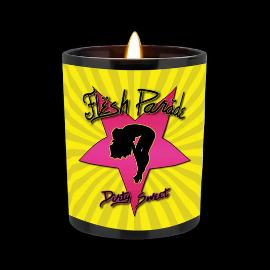 Flesh Parade "Dirty Sweet" Luscious Lemon Scented Candle Mainstay Entertainment
