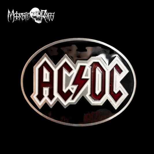 AC/DC "Oval" Belt Buckle - Mainstay Entertainment