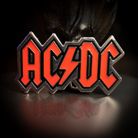 AC/DC "Red" Belt Buckle