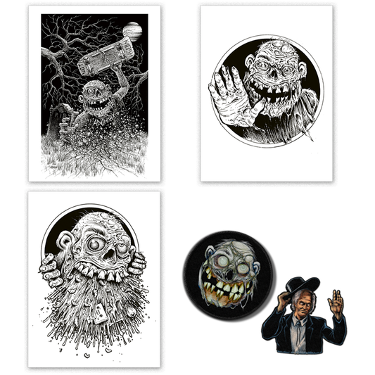 Anthrax "Among The Living" Sawblade 3-Print Lithograph Set (Limited to 100)