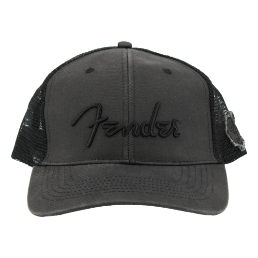 Fender Black Out Trucker Hat Pluginz Keychains