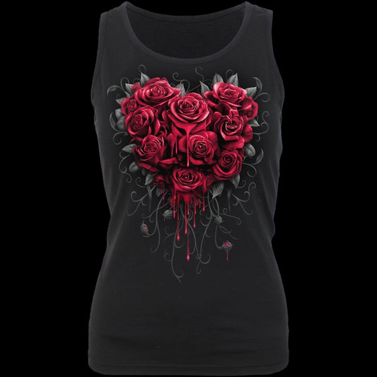 Bleeding Heart "Razor Back" Tank - Mainstay Entertainment