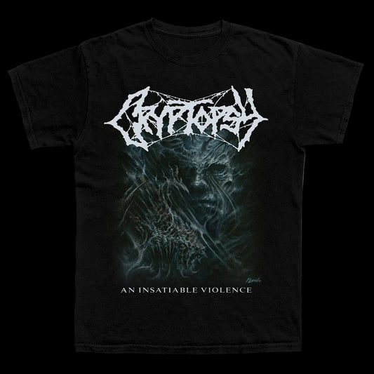 Cryptopsy "An Insatiable Violence" SHIRT / HOODIE / SWEATSHIRT - Mainstay Entertainment