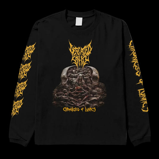 Defeated Sanity "Chronicles Of Lunacy" HOODIE / SWEATSHIRT / LONG SLEEVE - Mainstay Entertainment