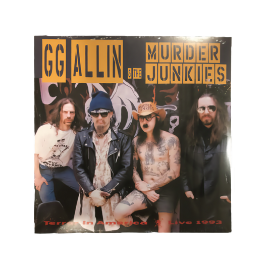 GG Allin & The Murder Junkies "Terror In America Live 1993" Vinyl