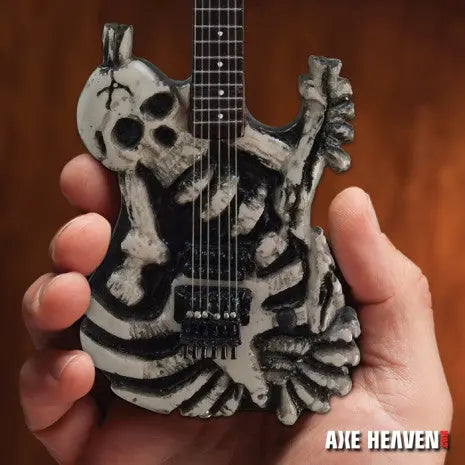 Dokken "George Lynch - Skull & Bones" Licensed Mini Guitar - Mainstay Entertainment