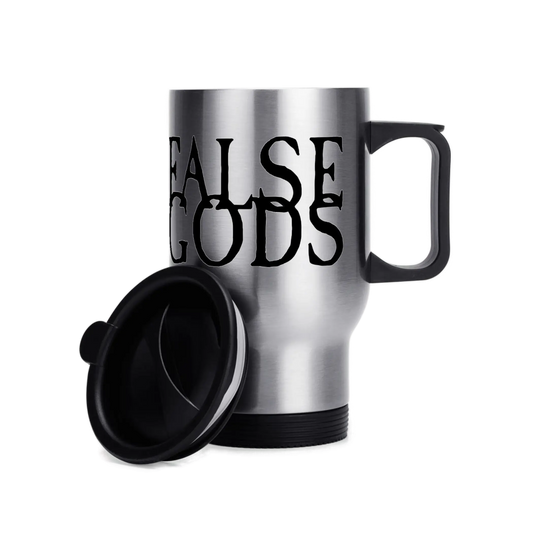 False Gods "Logo" 14 oz. Travel Mug - Mainstay Entertainment