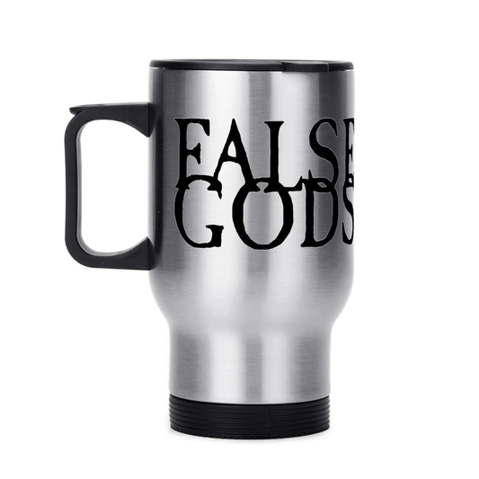 False Gods "Logo" 14 oz. Travel Mug - Mainstay Entertainment
