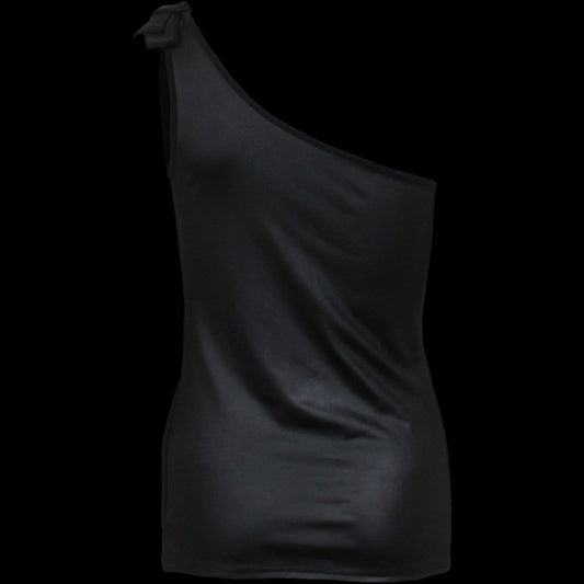 Gothic Elegance "Asymmetrical Tie" Vest Tank - Mainstay Entertainment