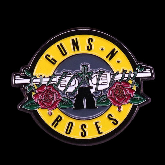 Guns N' Roses "Flower" Pin - Mainstay Entertainment