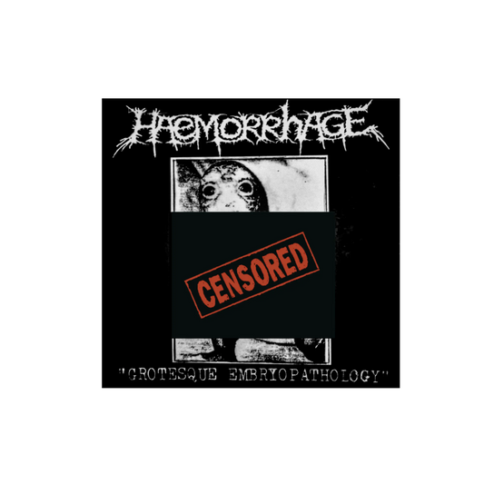 Haemorrhage "Grotesque Embryopathology" CD Sleeve - Mainstay Entertainment