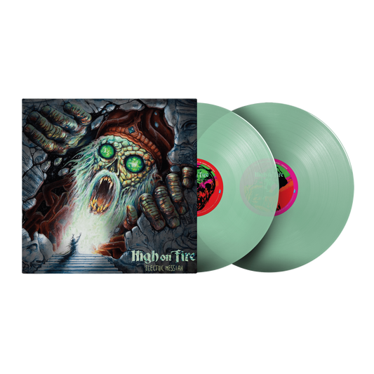 High On Fire "Electric Messiah" Coke Bottle Clear Vinyl LP