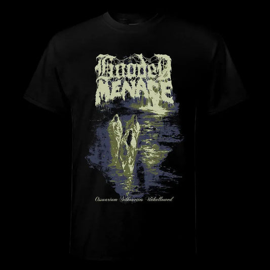 Hooded Menace "Ossuarium Silhouettes Unhallowed" Shirt - Mainstay Entertainment