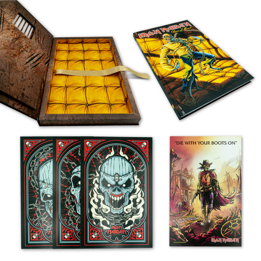 Iron Maiden "Piece Of Mind" Deluxe Hard Cover Book Edition - Mainstay Entertainment