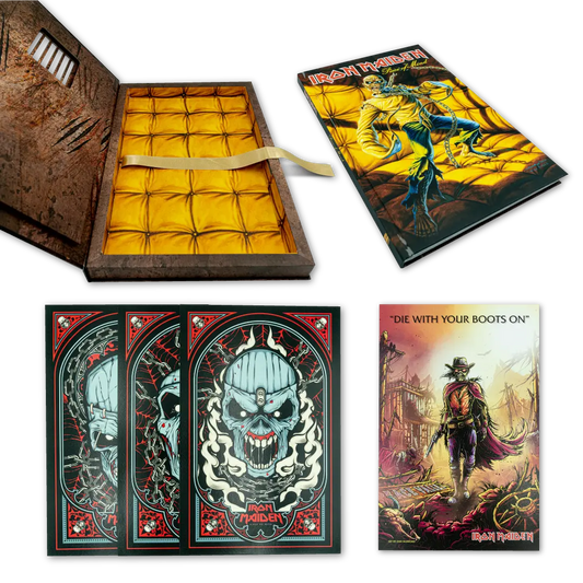 Iron Maiden "Piece Of Mind" Deluxe Hard Cover Book Edition - Mainstay Entertainment