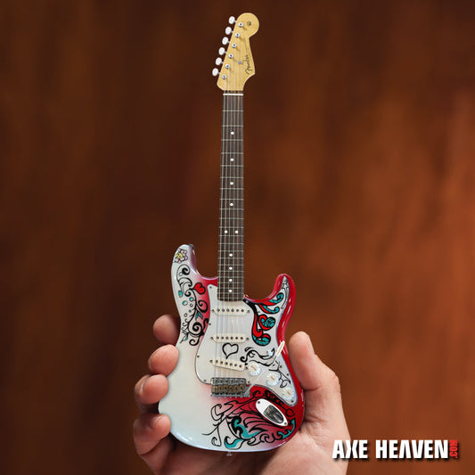 Jimi Hendrix "Fender™ Stratocaster™" Set of 3 Licensed Mini Guitars - Mainstay Entertainment