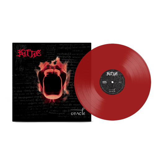 Kittie Oracle Orange & Black Marble Vinyl MNRK Heavy