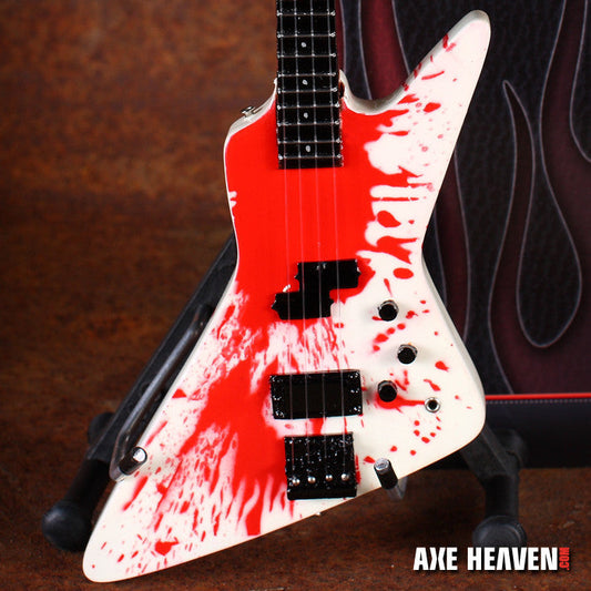 Van Halen "Michael Anthony - Blood Bass" Licensed Mini Guitar