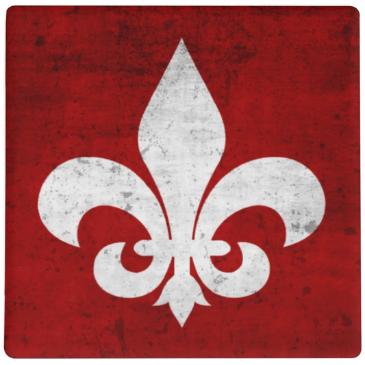 Mainstay Entertainment "Fleur de Lis" Ceramic Coasters - Mainstay Entertainment