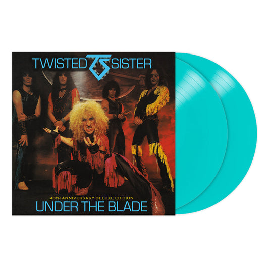 TWISTED SISTER ‘UNDER THE BLADE’ 40TH ANNIVERSARY 2LP (Limited Edition, Turquoise Vinyl) Revolver Magazine
