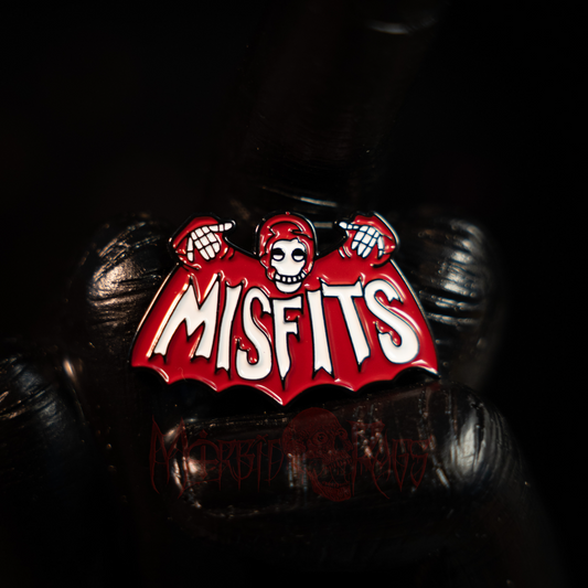 Misfits "Red Bat" Pin - Mainstay Entertainment