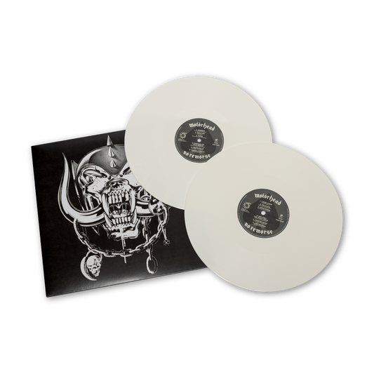 Motörhead "No Remorse" Limited Edition White 2xLP Vinyl