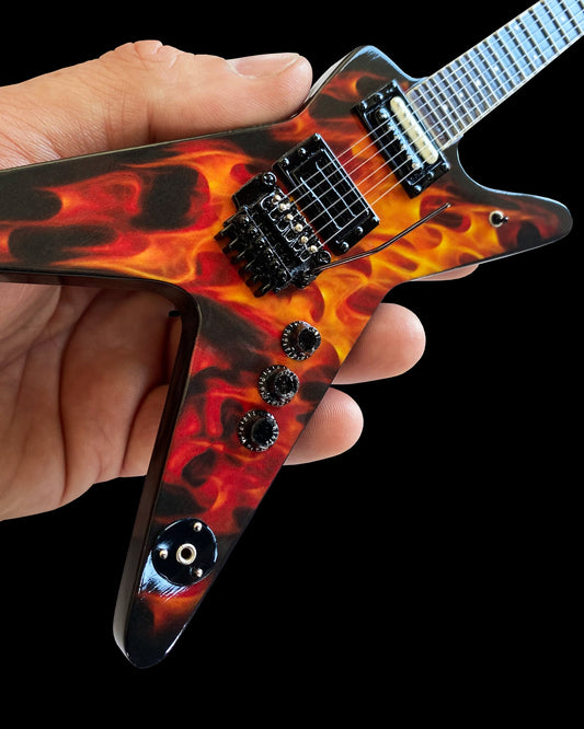 Pantera "Dean Dimebag Dime-O-Flame ML" Mini Guitar ~Licensed~ - Mainstay Entertainment