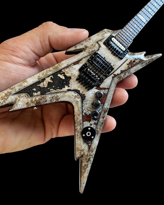 Pantera "Dean Dimebag - Rust Razorback" Mini Guitar ~Licensed~ - Mainstay Entertainment