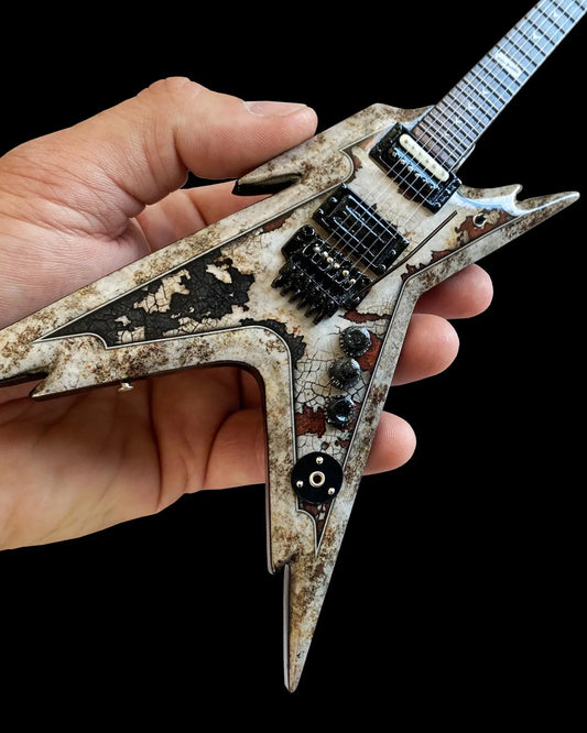 Pantera "Dean Dimebag - Rust Razorback" Mini Guitar ~Licensed~ - Mainstay Entertainment