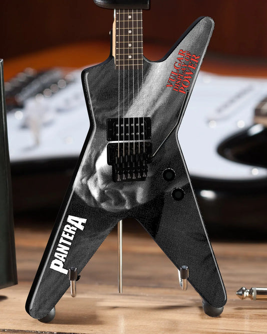 Pantera "Dean Dimebag - Vulgar Display of Power ML" Mini Guitar - Artist Proof Edition - Mainstay Entertainment