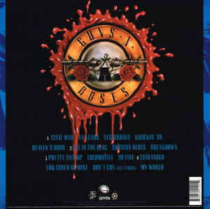 Guns N' Roses "Use Your Illusion II" 2xLP Vinyl