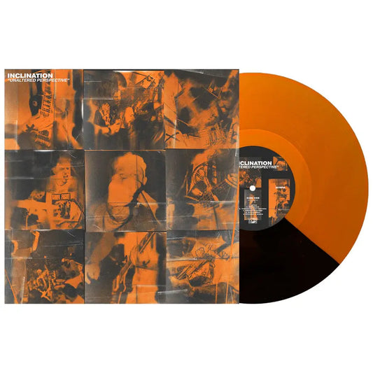 INCLINATION ‘UNALTERED PERSPECTIVE’ LP (Limited Edition – Only 250 made, Half Black / Half Orange Crush Vinyl) Revolver Magazine
