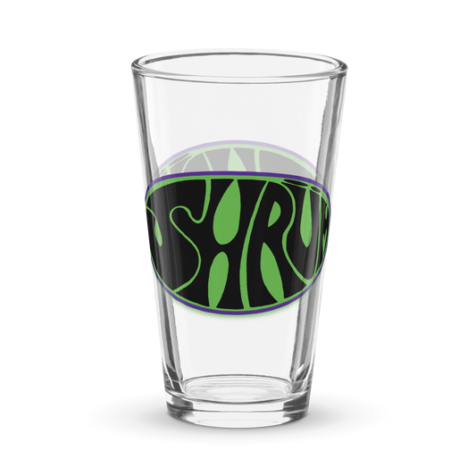 SHRÜM "Logo" Pint Glass - Mainstay Entertainment