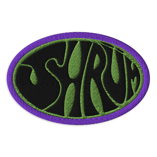 SHRÜM "Oval Logo" Embroidered Patch - Mainstay Entertainment