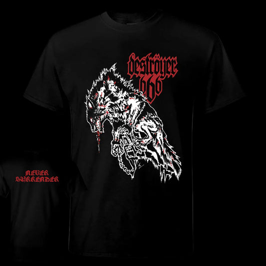 Deströyer 666 "Never Surrender" Shirt