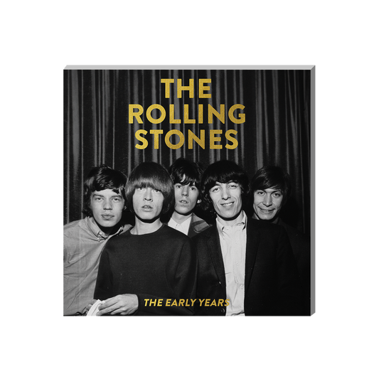 THE ROLLING STONES x GOLDMINE "EARLY YEARS" SPECIAL COLLECTOR’S EDITION SOFTCOVER BOOK w/4 LPS IN HEAVY DUTY NUMBERED BOX (Limited Edition – Only 300 Box Sets Made) Revolver Magazine