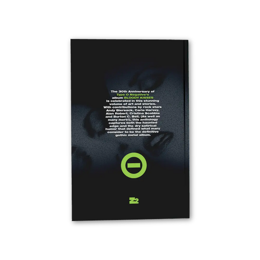 Type O Negative "Bloody Kisses" Hard Cover Book - Mainstay Entertainment