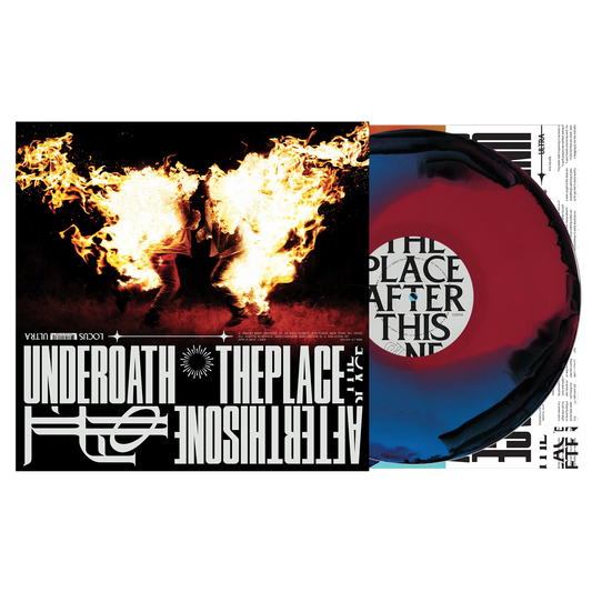 Underoath "The Place After This One" Black + Blue Red Swirl Vinyl - Mainstay Entertainment