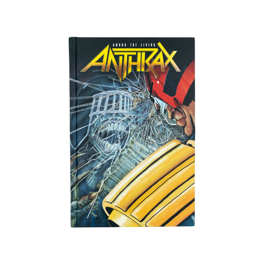 Anthrax "Among The Living (Judge Dredd)" Hard Cover Book
