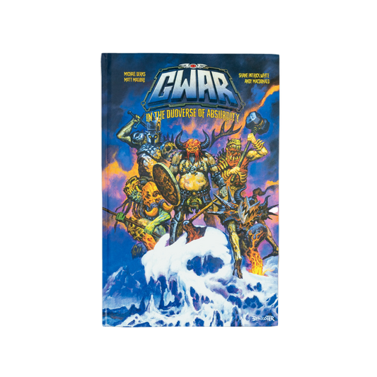 GWAR "In The Duoverse of Absurdity" Hard Cover Book