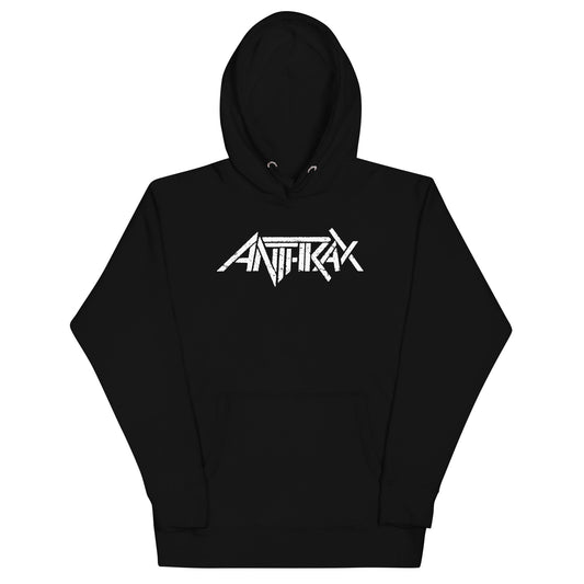 Anthrax - White Core Logo Hoodie HYPER iCONiC.