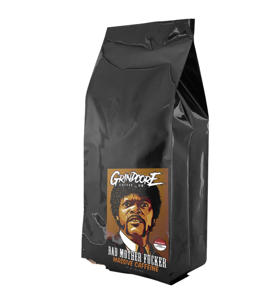 Bad Mother Fucker HIGH Caffeine │5LB Bag Grindcore Coffee Co.