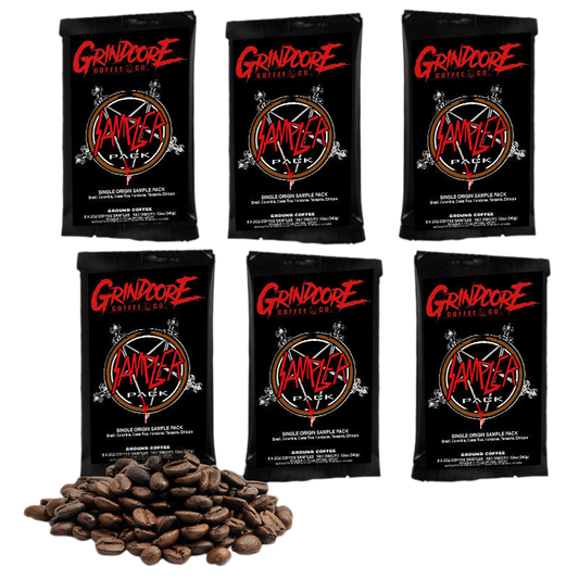 Devil's Half Dozen Sample Pack Grindcore Coffee Co.