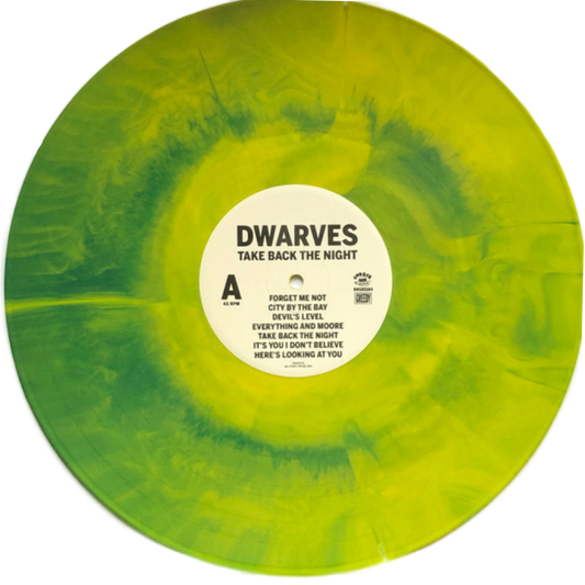 Dwarves "Take Back The Night" Green Swirl Vinyl